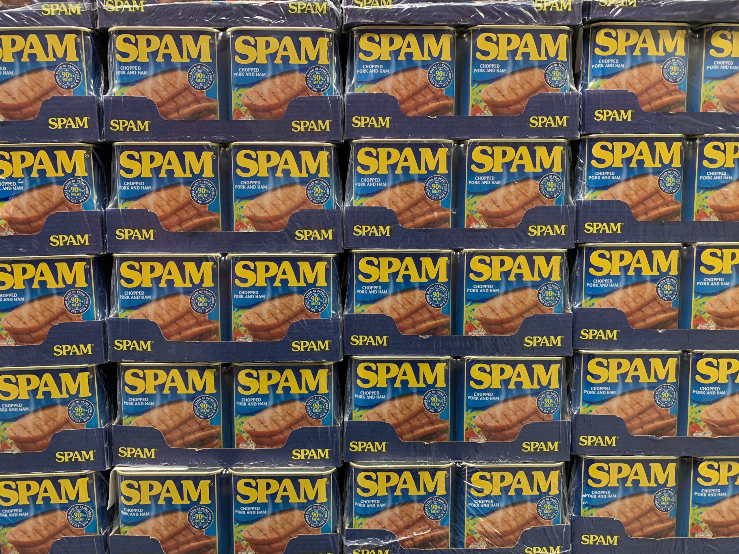 SPAM - </p>
<p>Might be fitting if you're talking about social media spam or email spam ;)