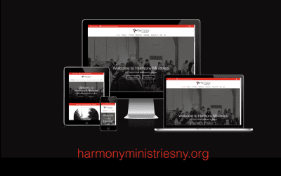 Introducing Harmony Ministries NY new website