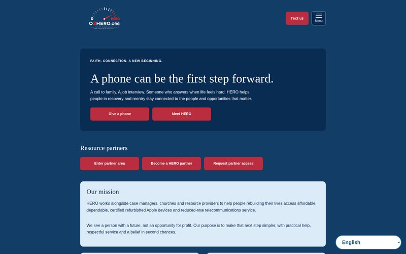 0 to Hero website home page